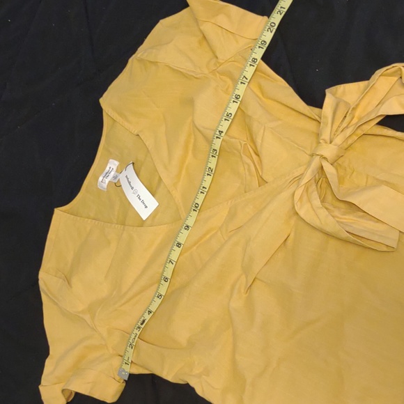 TRADED! 🥳 Beautiful Mustard Wrap Dress - Picture 5 of 5